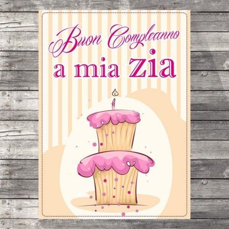 Buon Compleanno a Mia Zia