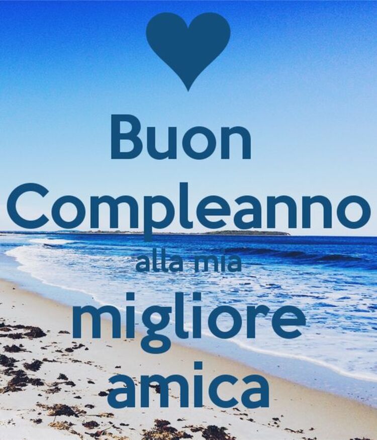 Buon Compleanno alla Mia Amica