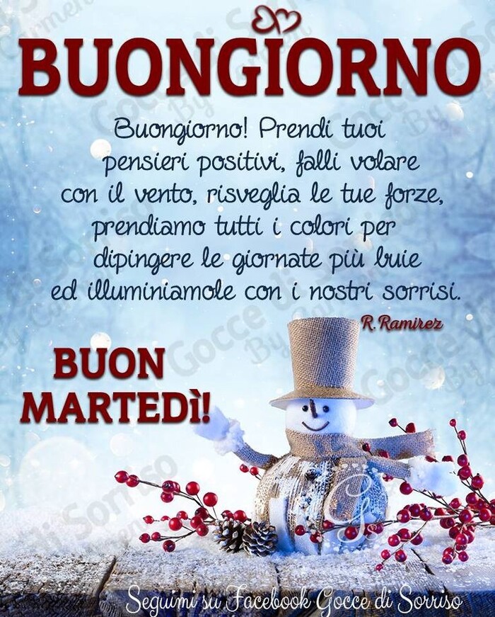 Buon Martedì a tutti (1)