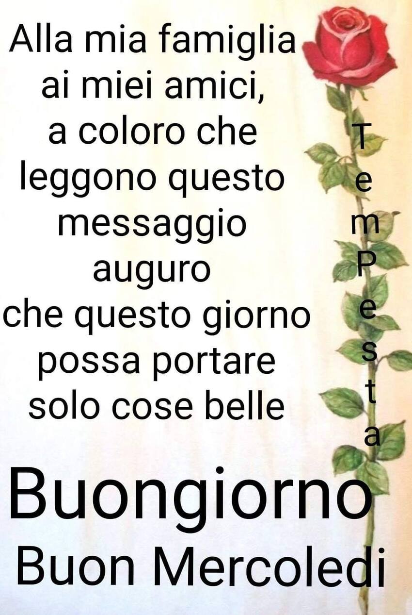 Frasi Di Buon Mercoledi 4 Baciogiorno It